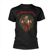 Buy Metallica - Creeping Santa - Black - SMALL