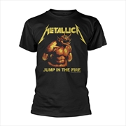 Buy Metallica - Jump In The Fire Vintage - Black - SMALL