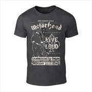 Buy Motorhead - Live And Loud - Grey - SMALL