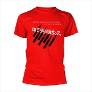 Buy My Chemical Romance - Friends - Red - SMALL