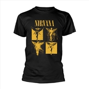 Buy Nirvana - In Utero Grid - Black - XXL