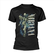 Buy Nirvana - Vertical Logo - Black - XXL