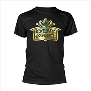 Buy Outkast - Gold Logo - Black - SMALL