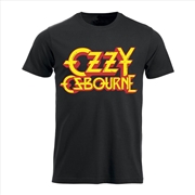 Buy Ozzy Osbourne - Ozzy Logo - Black - LARGE