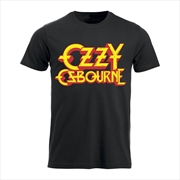 Buy Ozzy Osbourne - Ozzy Logo - Black - XXL