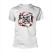 Buy Red Hot Chili Peppers - Bssm - White - SMALL