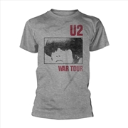 Buy U2 - War Tour - Grey - SMALL