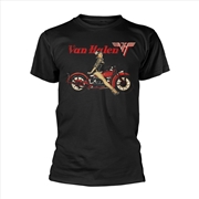 Buy Van Halen - Pinup Motorcycle - Black - XL