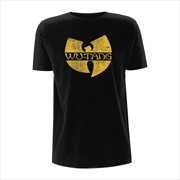 Buy Wu-Tang Clan - Logo - Black - XXL