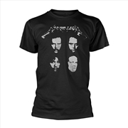 Buy Metallica - 4 Faces - Black - XXL