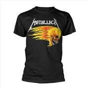 Buy Metallica - Flaming Skull Tour '94 - Black - MEDIUM
