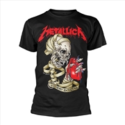 Buy Metallica - Heart Explosive - Black - SMALL