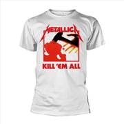 Buy Metallica - Kill 'Em All - White - XXL