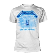 Buy Metallica - Ride The Lightning - White - MEDIUM