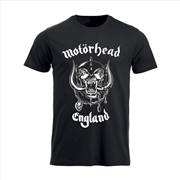 Buy Motorhead - England - Black - SMALL