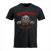Buy Motorhead - Iron Fist - Black - SMALL