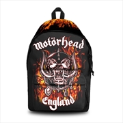 Buy Motorhead - England Fire - Backpack - Black