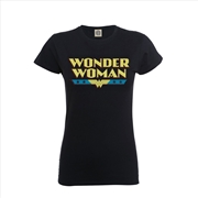 Buy Dc Originals - Wonder Woman Logo - Black - XL