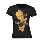 Buy Marvel Guardians Of The Galaxy Vol 2 - Groot - Dance - Black - SMALL