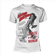 Buy Attack Of The 50Ft Woman - The Most Grotesque Monstrosity Of All… - White - XL
