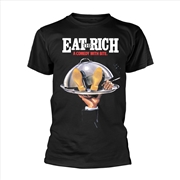 Buy Comic Strip Presents - Eat The Rich - Black - SMALL