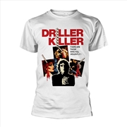 Buy Driller Killer - Driller Killer (Poster) - White - SMALL