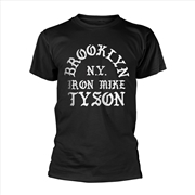 Buy Mike Tyson - Old English Text - Black - MEDIUM