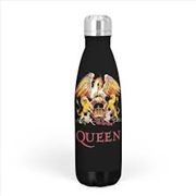 Buy Queen - Classic Crest - Drink Bottle - Black