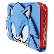 Buy Loungefly Sonic The Hedgehog - Classic Cosplay Plush Zip Around Wallet