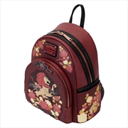 Buy Loungefly Harry Potter - Gryffindor House Floral Tattoo Mini Backpack