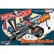 Buy 1:25 Monopoly Reading Rail Rod Custom Locomotive Snap - Plastic Kit