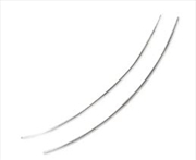 Buy 2x 7" Silver Rods 18 Gauge 99.99% High Purity Fine Soft Wire Colloidal Electrode