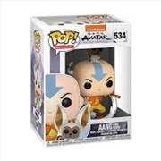 Buy Avatar The Last Airbender - Aang with Momo Pop! Vinyl
