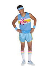 Buy Barbie Ken Exercise Adult Costume - Size Std