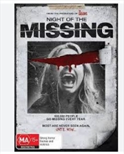 Buy Night Of The Missing