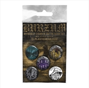 Buy Burzum Button Badge Set 3