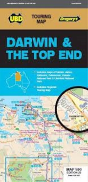 Buy Darwin & The Top End Map 590 2