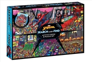Buy Spider-Man: Search-And-Find Activity Book & Puzzle Set (Marvel)