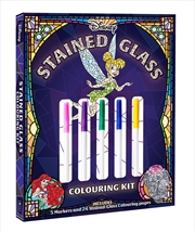 Buy Disney: Stained Glass Adult Colouring Kit