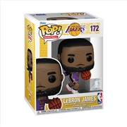 Buy NBA: Lakers - LeBron James (Purple Uniform #23) Pop! Vinyl