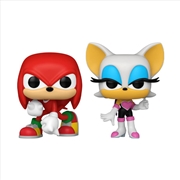 Buy Sonic the Hedgehog - Knuckles & Rouge US Exclusive Pop! Vinyl 2-Pack [RS]