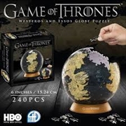 Buy Game of Thrones - 6" Globe Puzzle