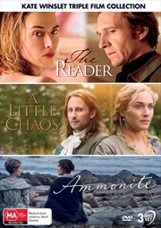 Buy Kate Winslet - The Reader / A Little Chaos / Ammonite | Triple Film Collection