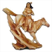 Buy The Cherokee River Collection' Horse & Chief Resin Plaque