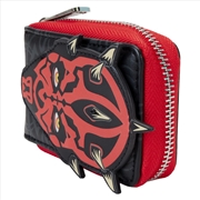 Buy Loungefly Star Wars: The Phantom Menace 25th Anniversary - Darth Maul Accordion Wallet