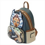 Buy Loungefly Star Wars: The Mandalorian - Ahsoka With Grogu Mini Backpack