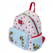 Buy Loungefly Strawberry Shortcake - Denim Pocket Mini Backpack