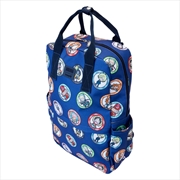 Buy Loungefly One Piece - Characters All Over Print FullSize Nylon Backpack