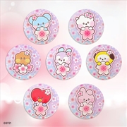 Buy Bt21 - Cherry Blossom Leather Patch Mirror Chimmy