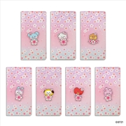 Buy Bt21 - Cherry Blossom Leather Patch Large Passport Cover Tata